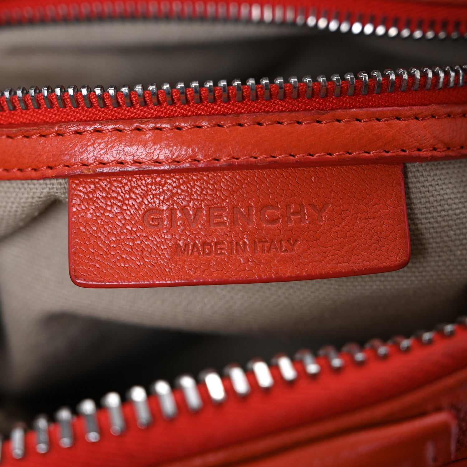 Givenchy Sugar Goatskin Mini Antigona Burnt Orange 6 of 15
