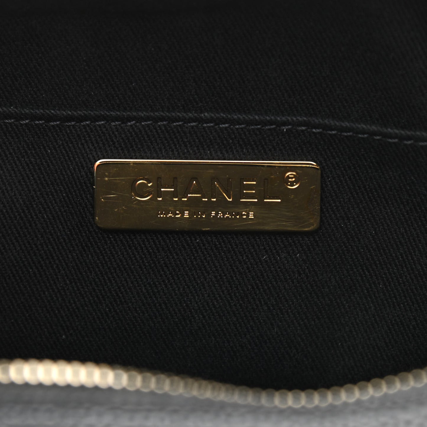 Caviar Quilted Waist Bag Black