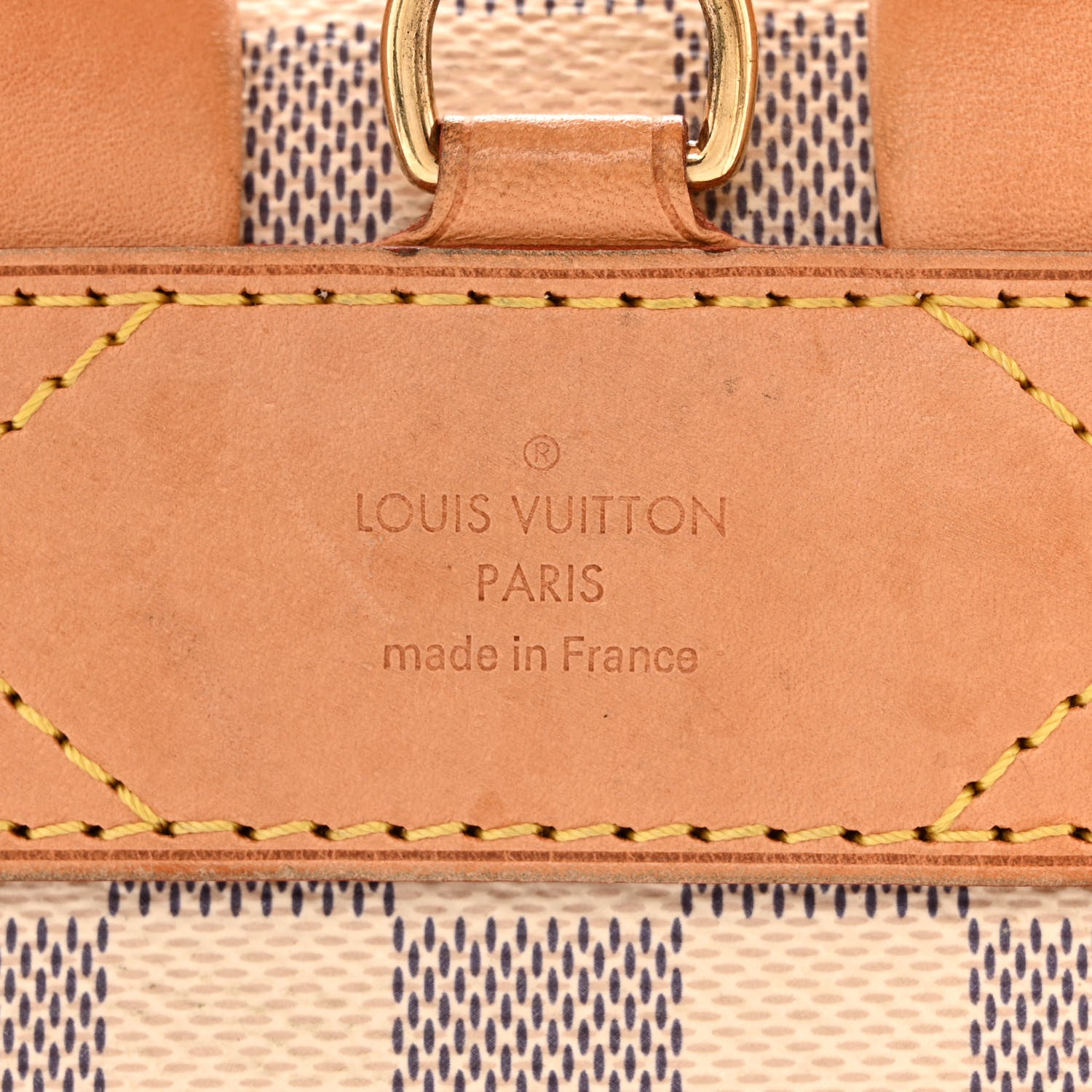 Louis Vuitton Damier Azur Sperone BB Backpack 6 of 10