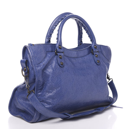 Balenciaga Agneau Classic Hardware City Bleut Bleu Glacier 2 of 10