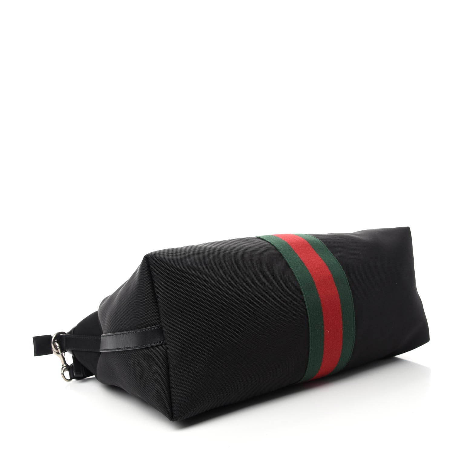 Gucci Canvas Web Duffle Bag Black 4 of 10
