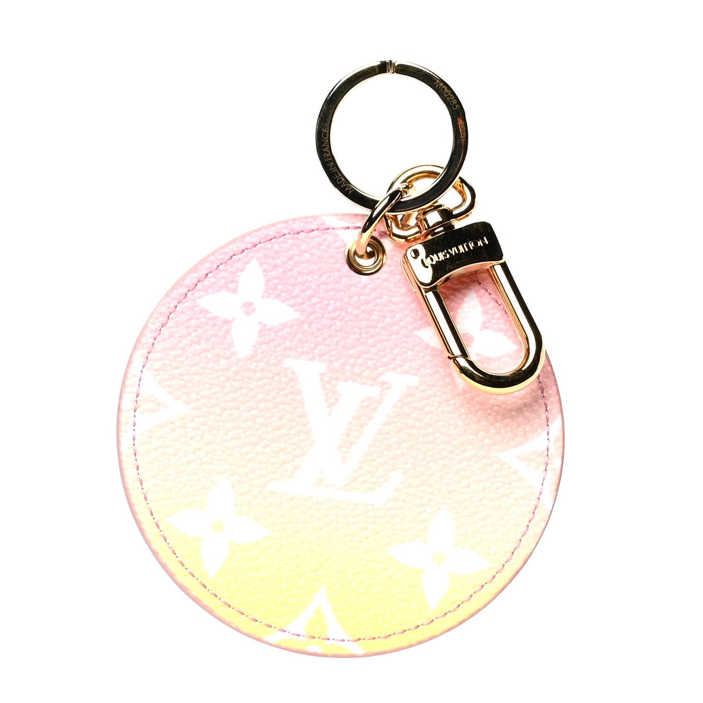 Monogram By The Pool Illustre Bag Charm Key Holder Light Pink