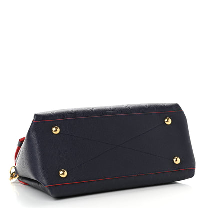 Louis Vuitton Empreinte Georges MM Marine Rouge 4 of 13