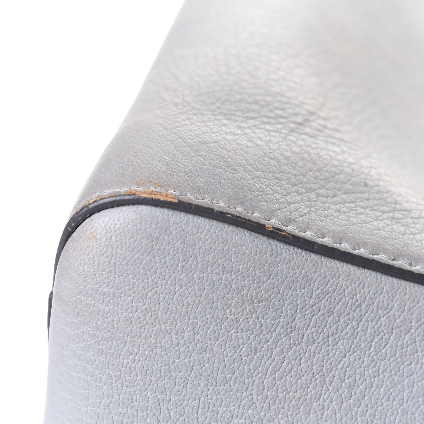 Sugar Goatskin Medium Antigona Pearl Grey