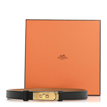 Hermes Epsom Kelly Belt Black 6 of 6