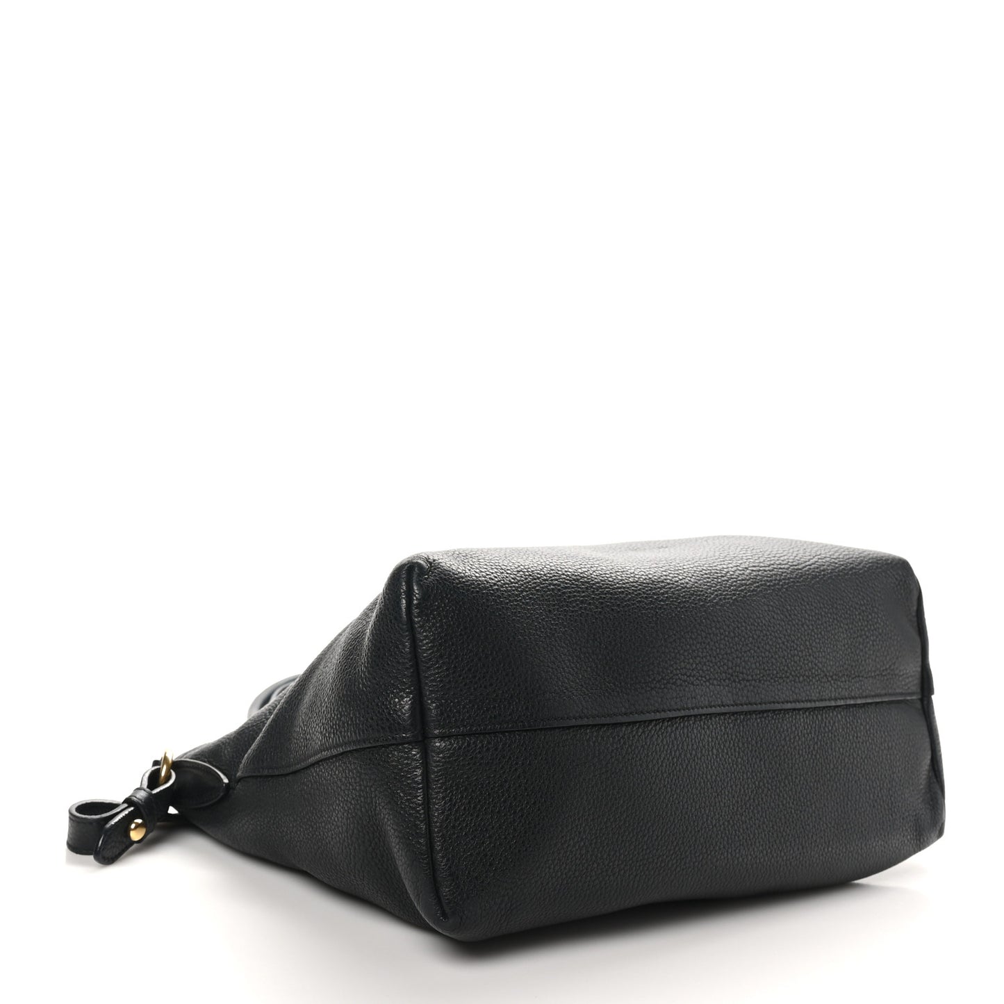 Vitello Daino Tote Black