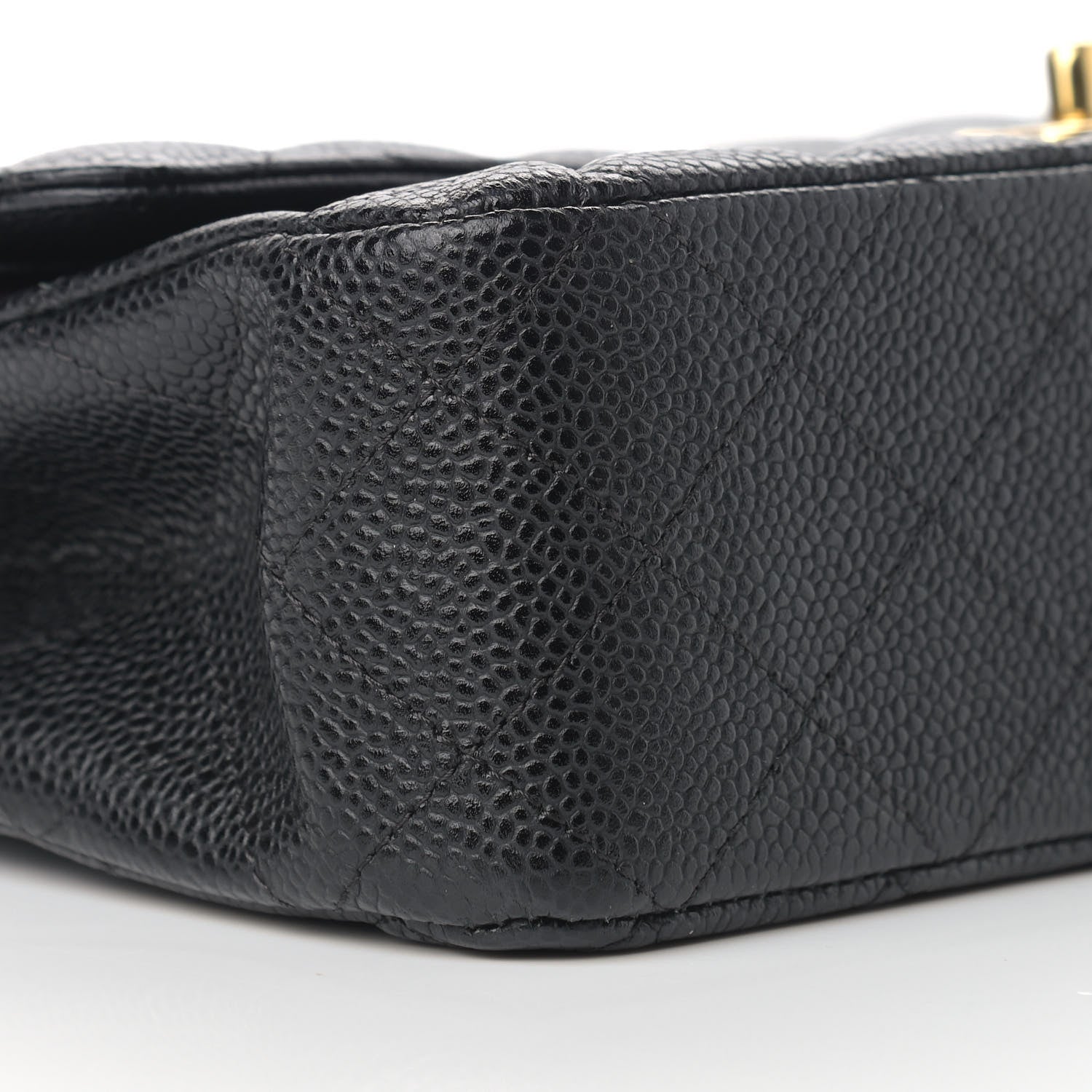 Chanel Caviar Quilted Medium Double Flap Black 9 of 13