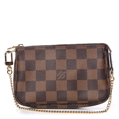 Louis Vuitton Damier Ebene Mini Pochette Accessories 1 of 10