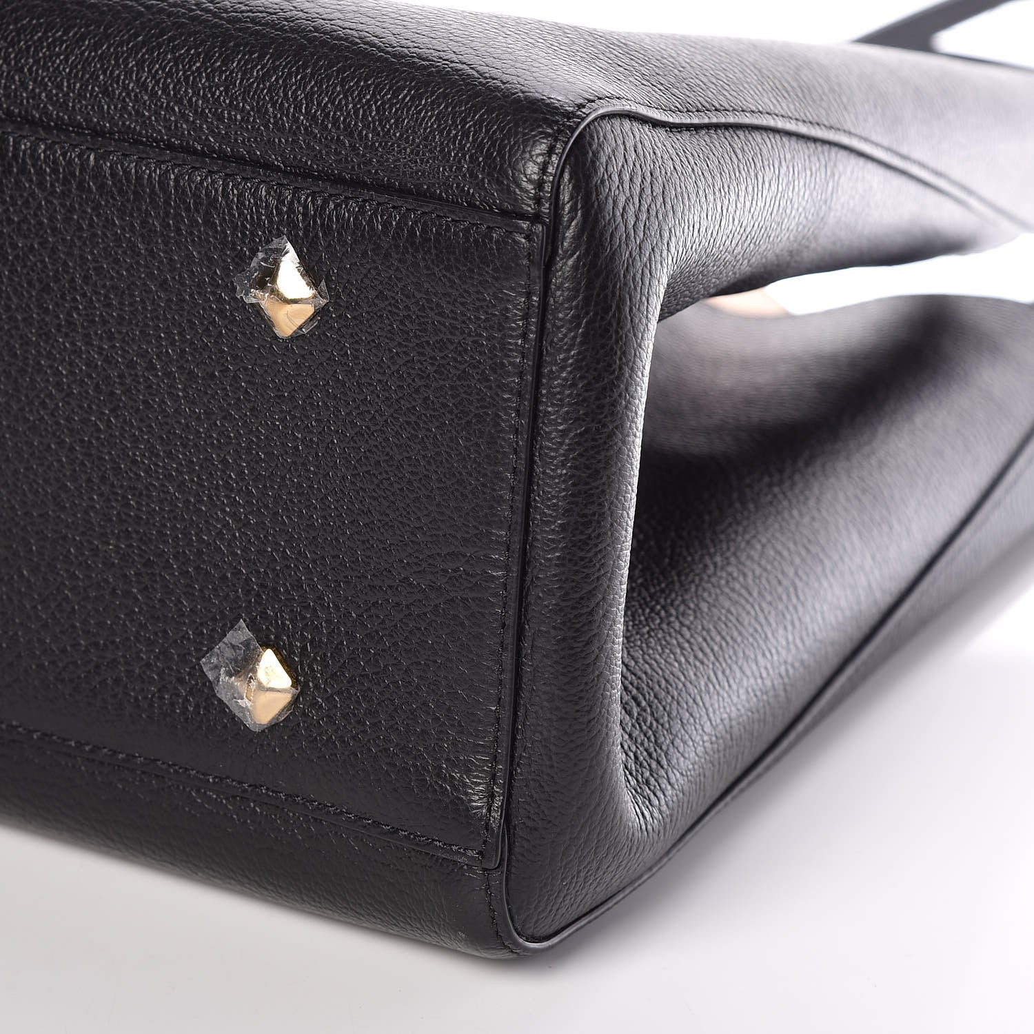 MCM Grained Calfskin Medium Reversible Wandel Tote Black 11 of 14