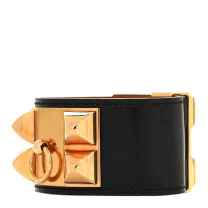 Hermes Box Collier de Chien CDC Bracelet T2 Black 1 of 6
