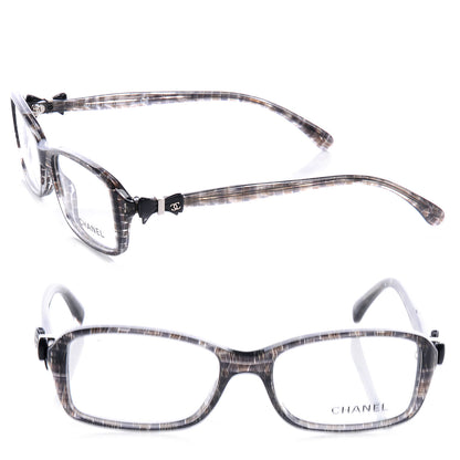 Chanel Tweed Bow Glasses 3211 Frames Grey 1 of 5