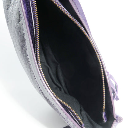 Balenciaga Chevre Porte Toilette Makeup Clutch Violet 5 of 11