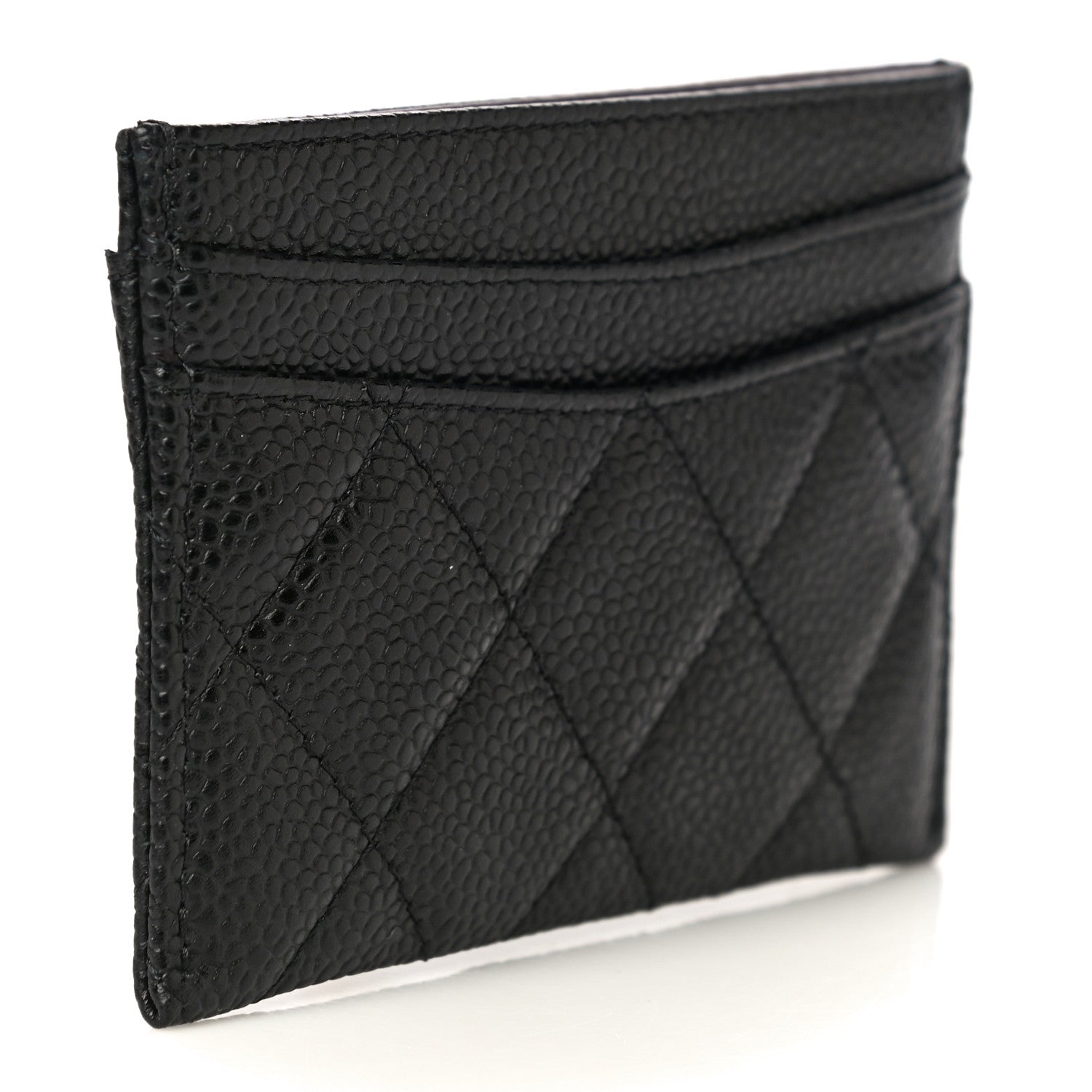 Chanel Caviar Quilted Card Holder Black 3 of 12