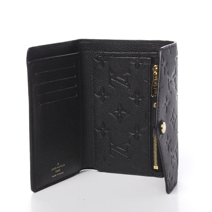 Louis Vuitton Empreinte Compact Curieuse Wallet Black 5 of 8