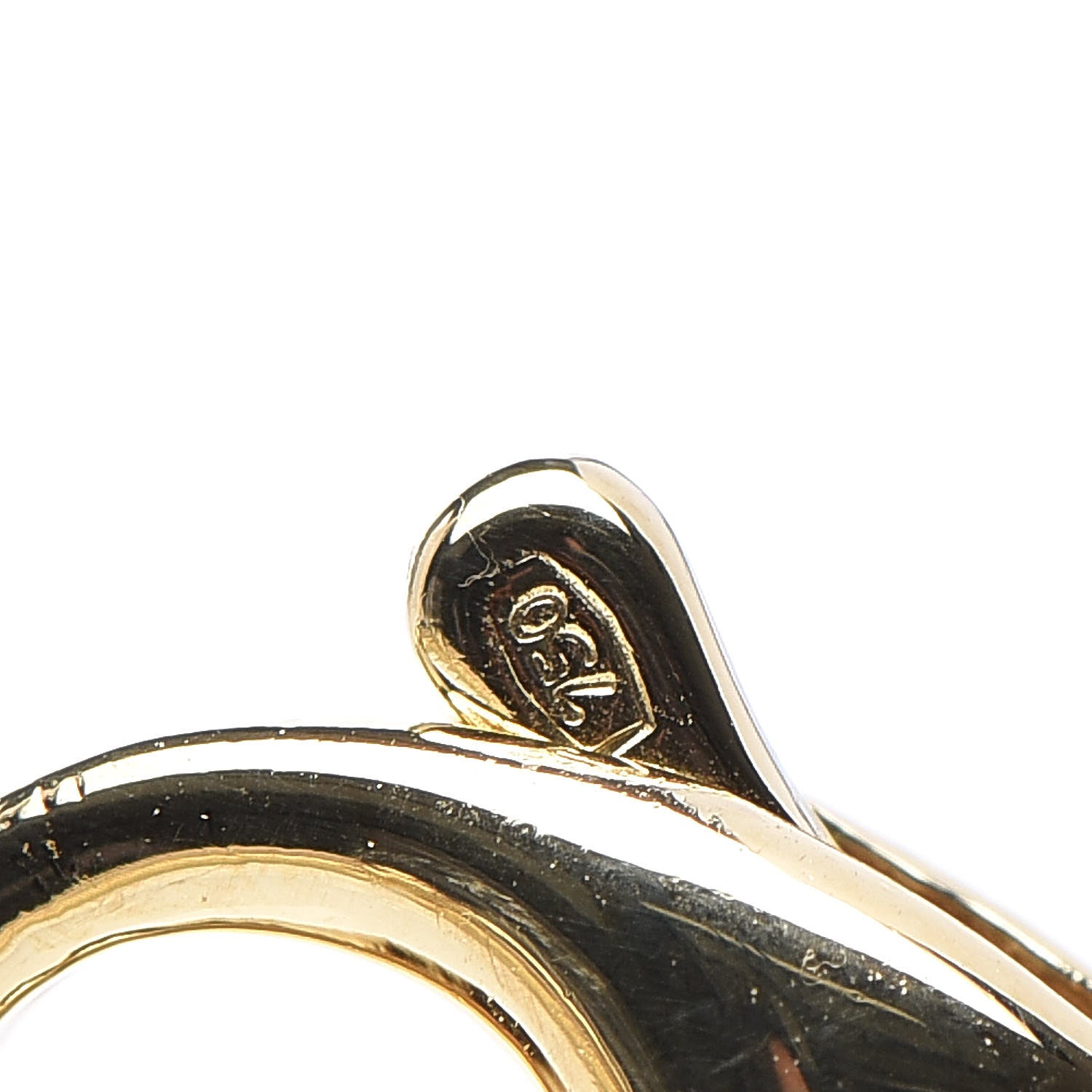David Yurman 18K White Yellow Gold Diamond Crossover Bracelet 12 of 12