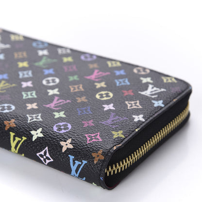 Louis Vuitton Monogram Multicolor Zippy Wallet Black Grenade 7 of 11