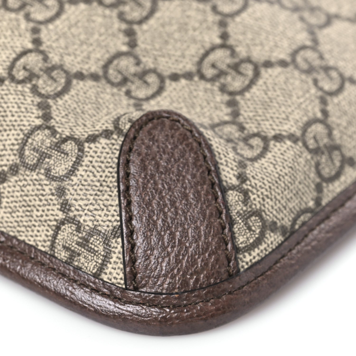 Gucci GG Supreme Monogram Web Medium Neo Vintage Flap Messenger Bag Beige New Acero 10 of 10