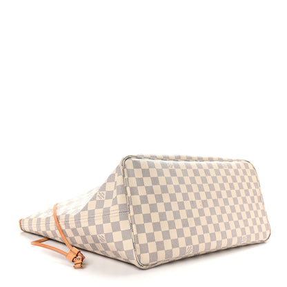 Louis Vuitton Damier Azur Neo Neverfull GM Rose Ballerine 4 of 10