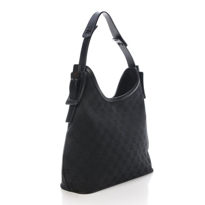Gucci Monogram Small Hobo Black 3 of 15
