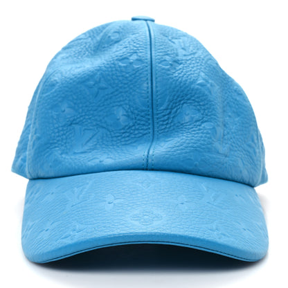 Louis Vuitton Taurillon Monogram 1.1 Cap 60 Blue 3 of 9