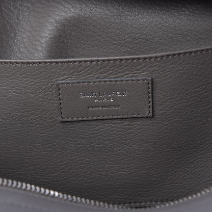 Hermes Smooth Calfskin Crocodile Embossed Baby Monogram Downtown Cabas Earth 7 of 9