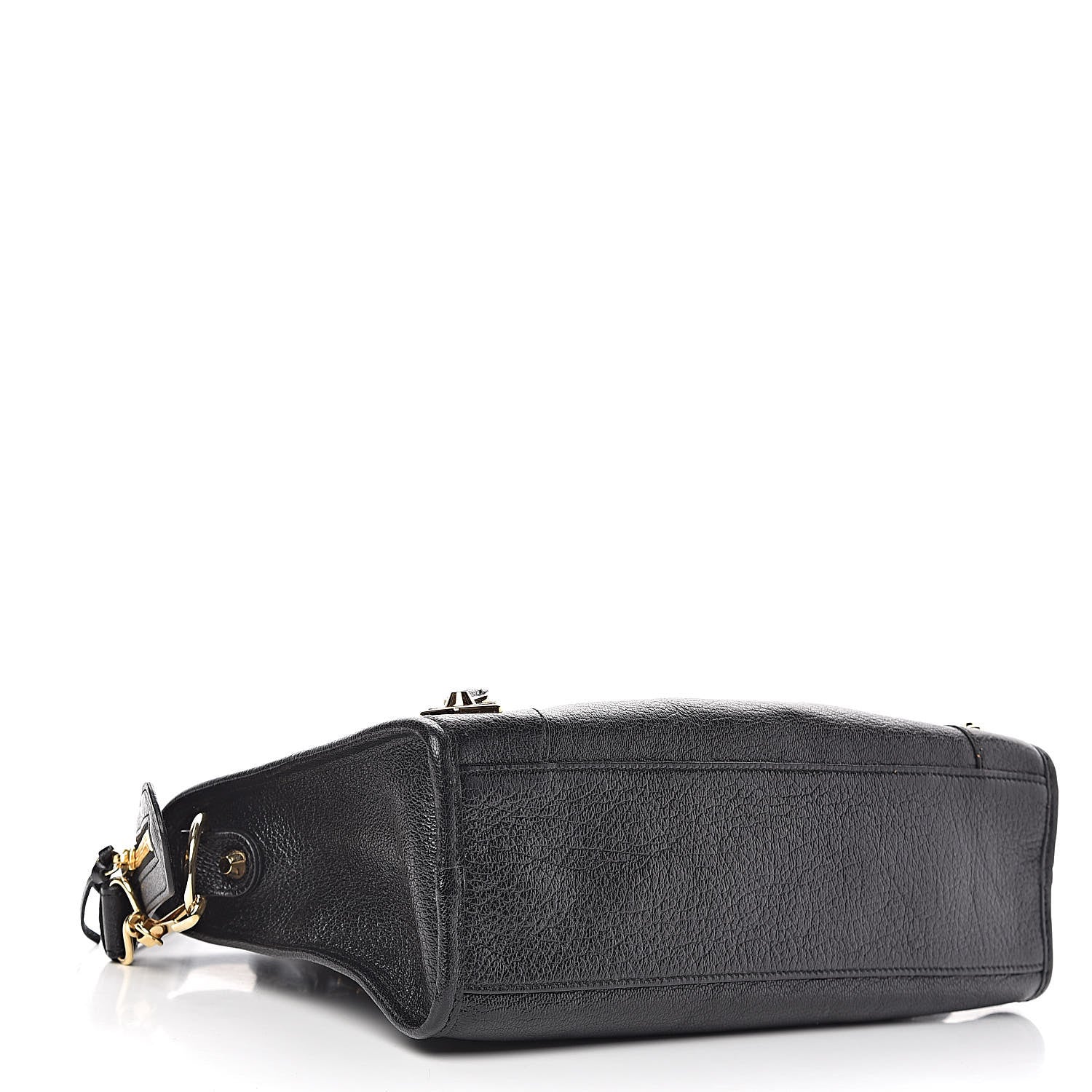 Balenciaga Chevre Gold Metallic Edge Hardware S City Black 4 of 10