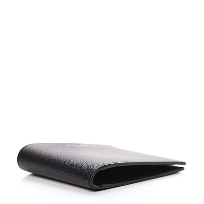 Saint Laurent Grain De Poudre Paris East West Wallet Black 3 of 7