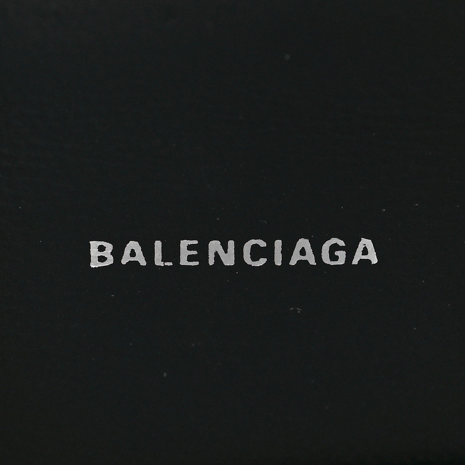 Balenciaga Shiny Calfskin Crocodile Embossed Hourglass Top Handle Bag XS Gunmetal 5 of 9