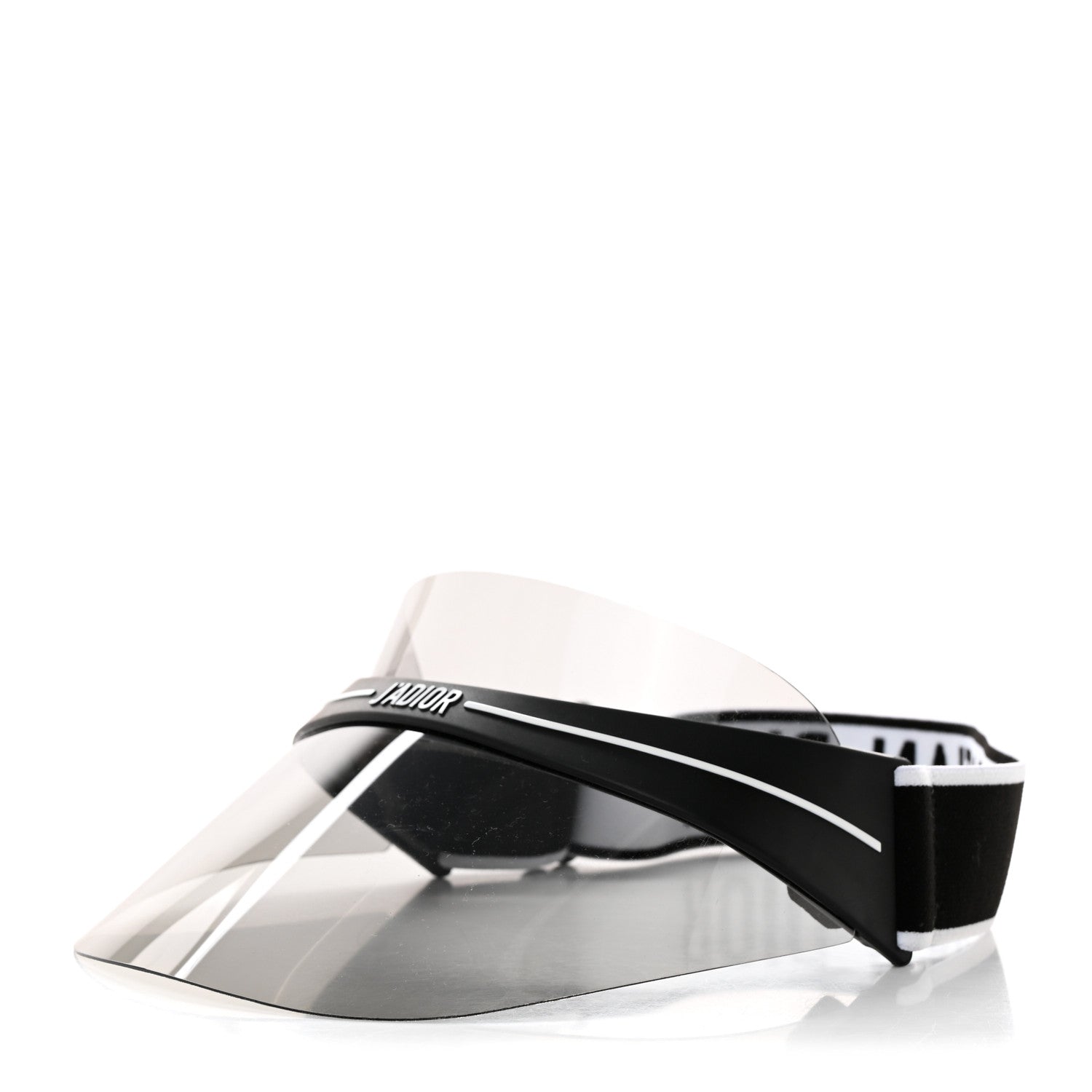 Christian Dior Mirrored DiorClub1 Sun Visor Black 1 of 10