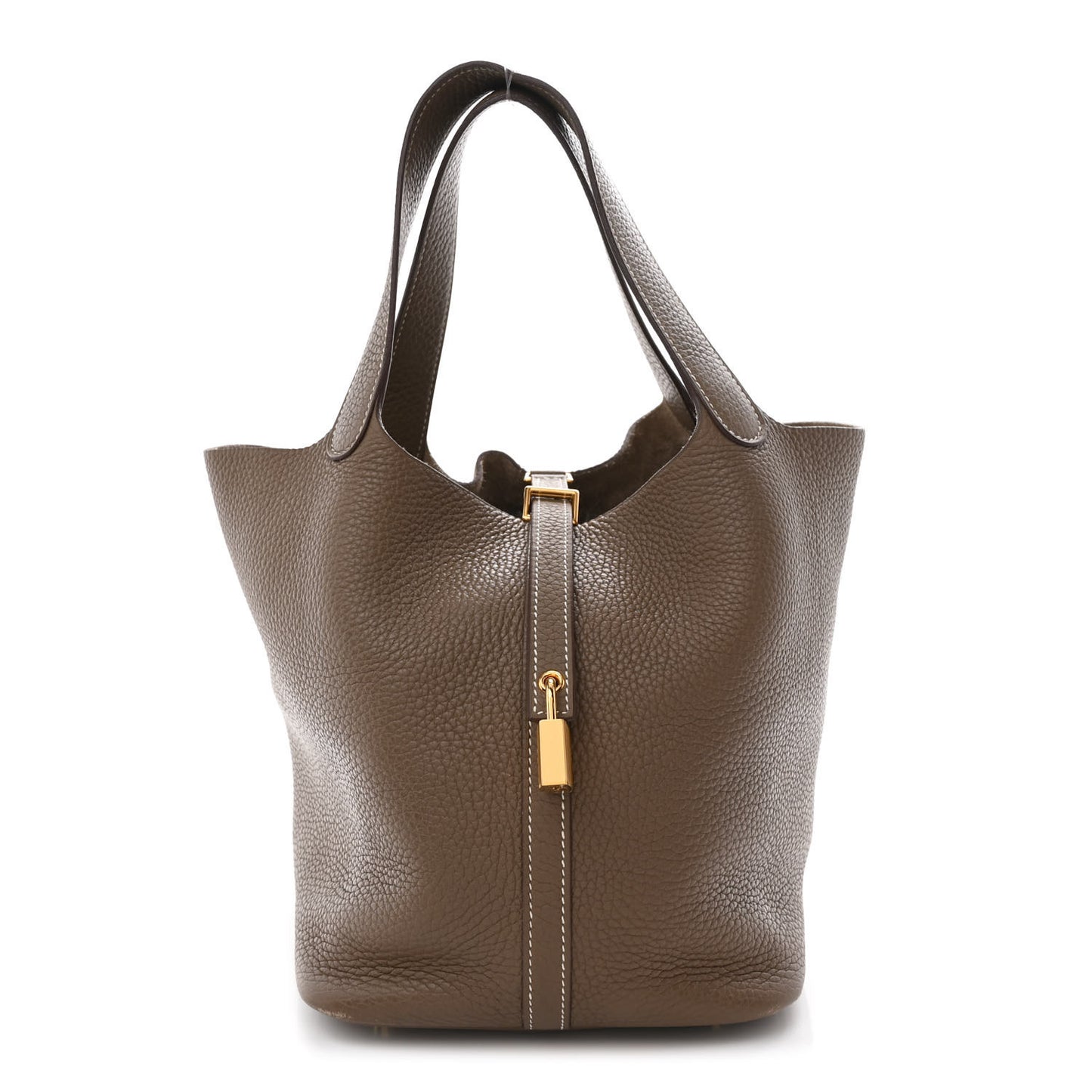 Taurillon Clemence Picotin Lock 22 MM Etoupe