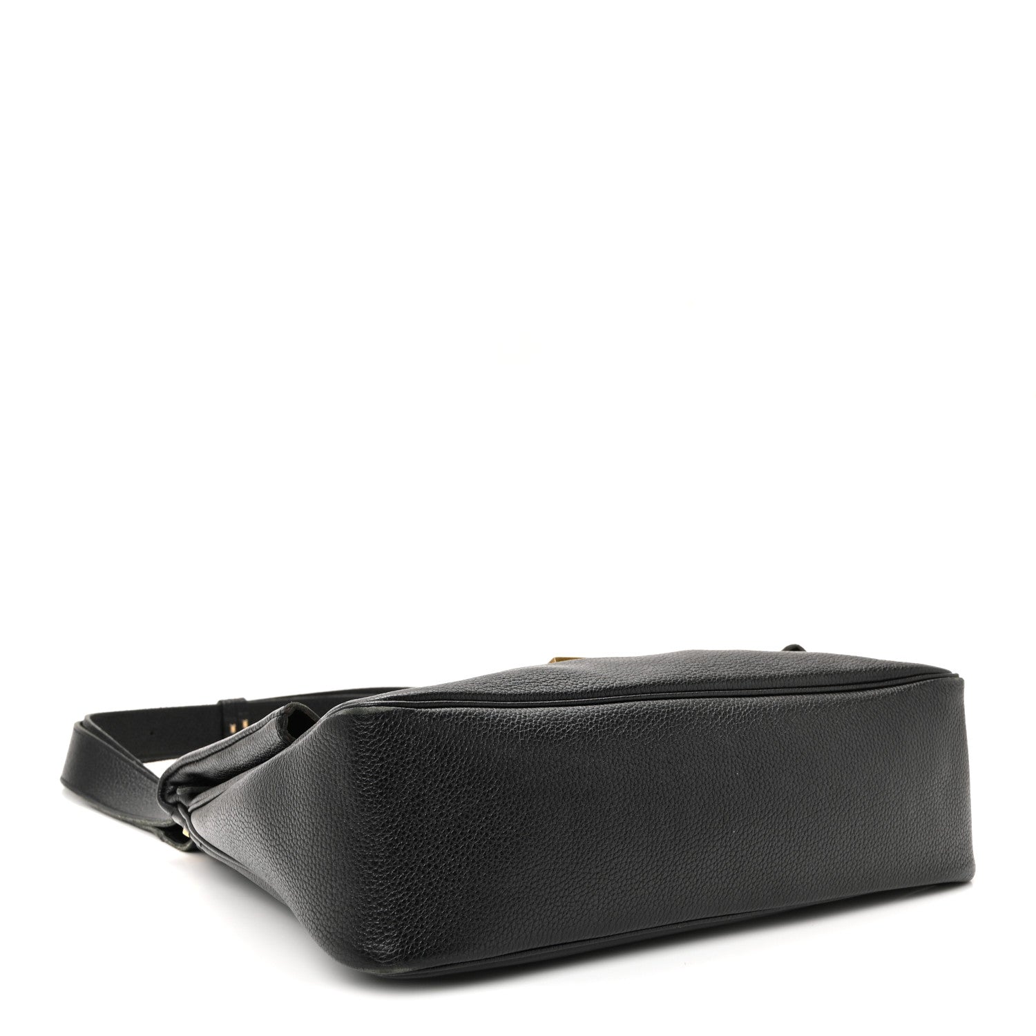 Delvaux Grained Calfskin Shoulder Bag Black 4 of 9