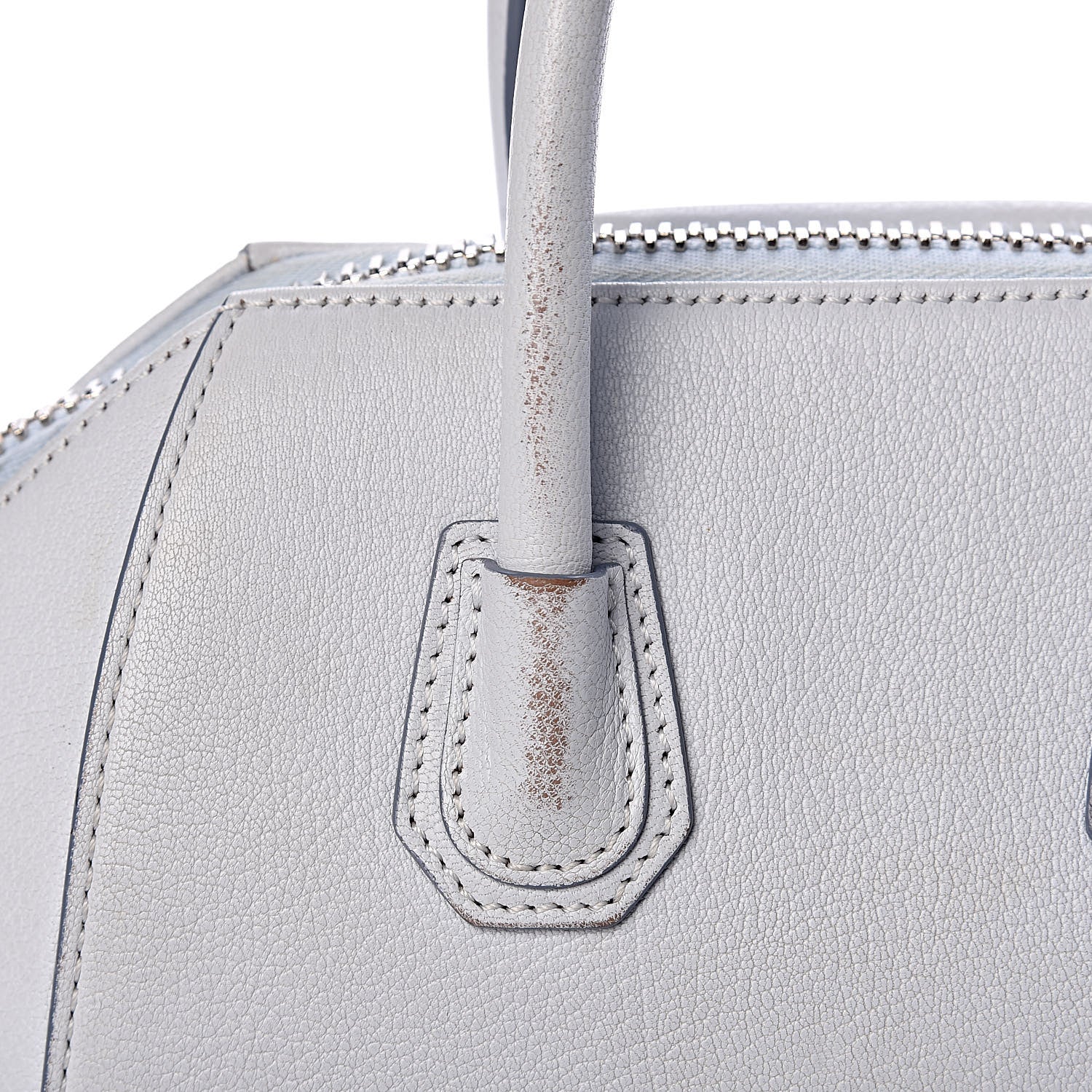 Givenchy Sugar Goatskin Mini Antigona Baby Blue 11 of 16