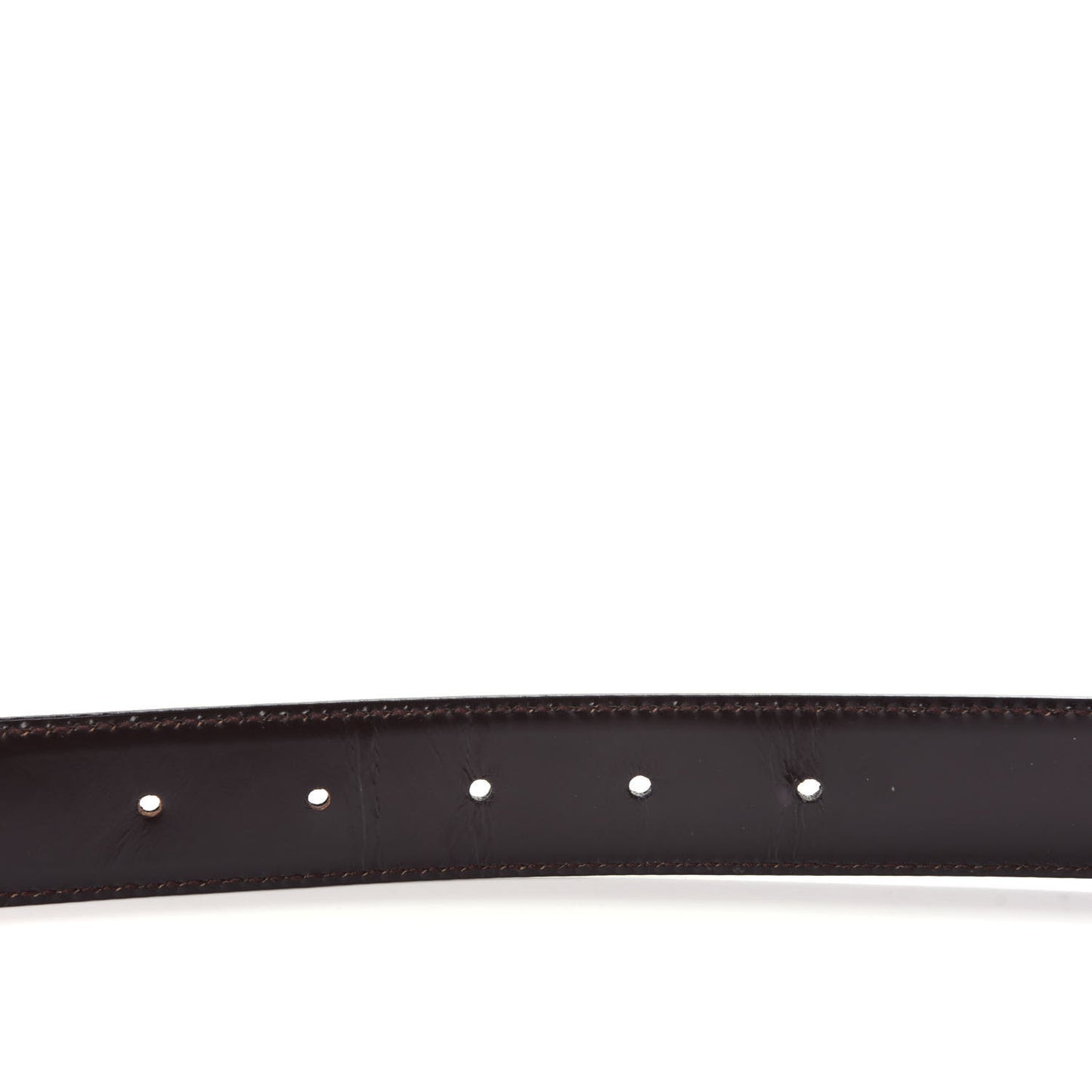 Calfskin G Buckle Belt 75 30 Black