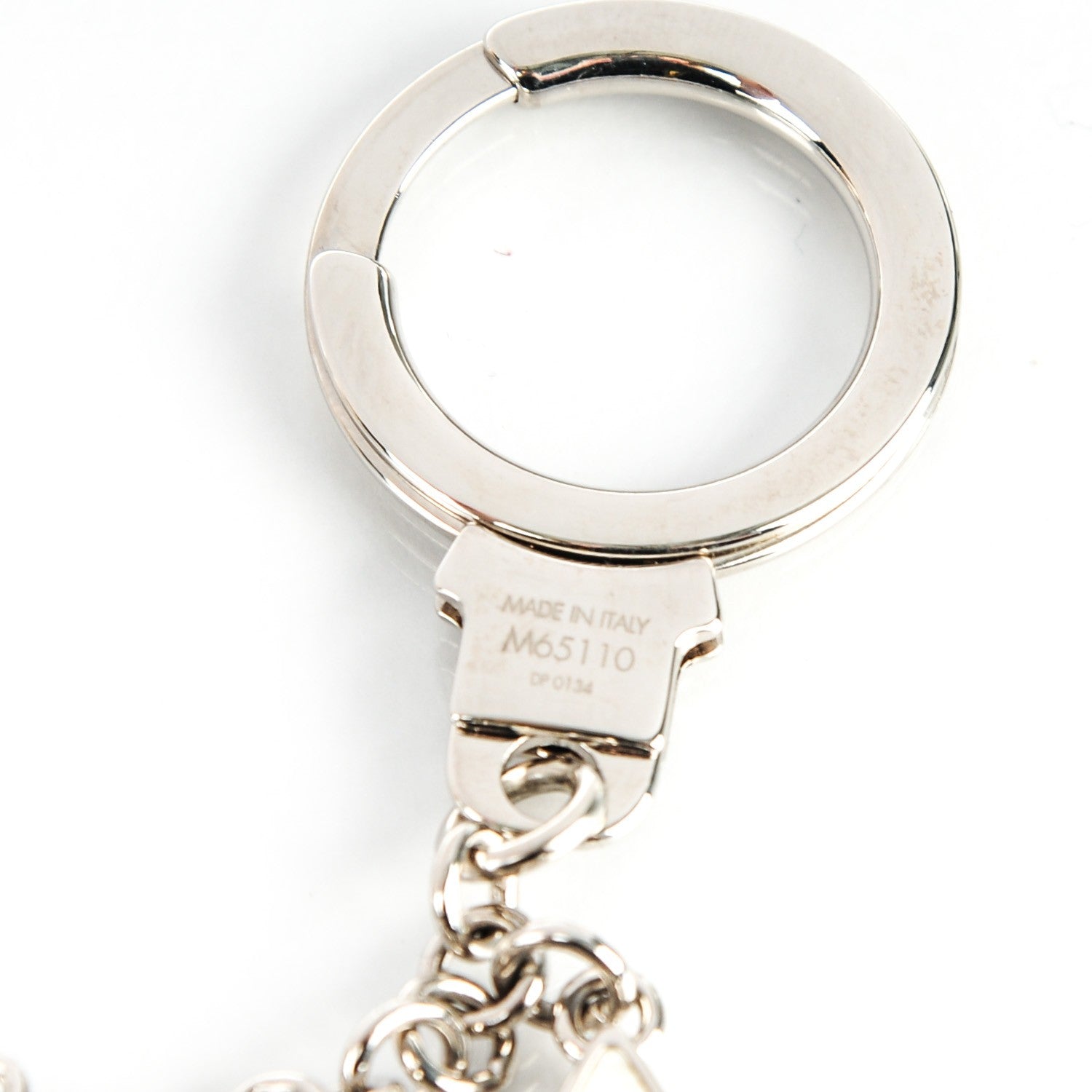 Louis Vuitton Fleur d'Epi Bag Charm Chain Ivory 3 of 5
