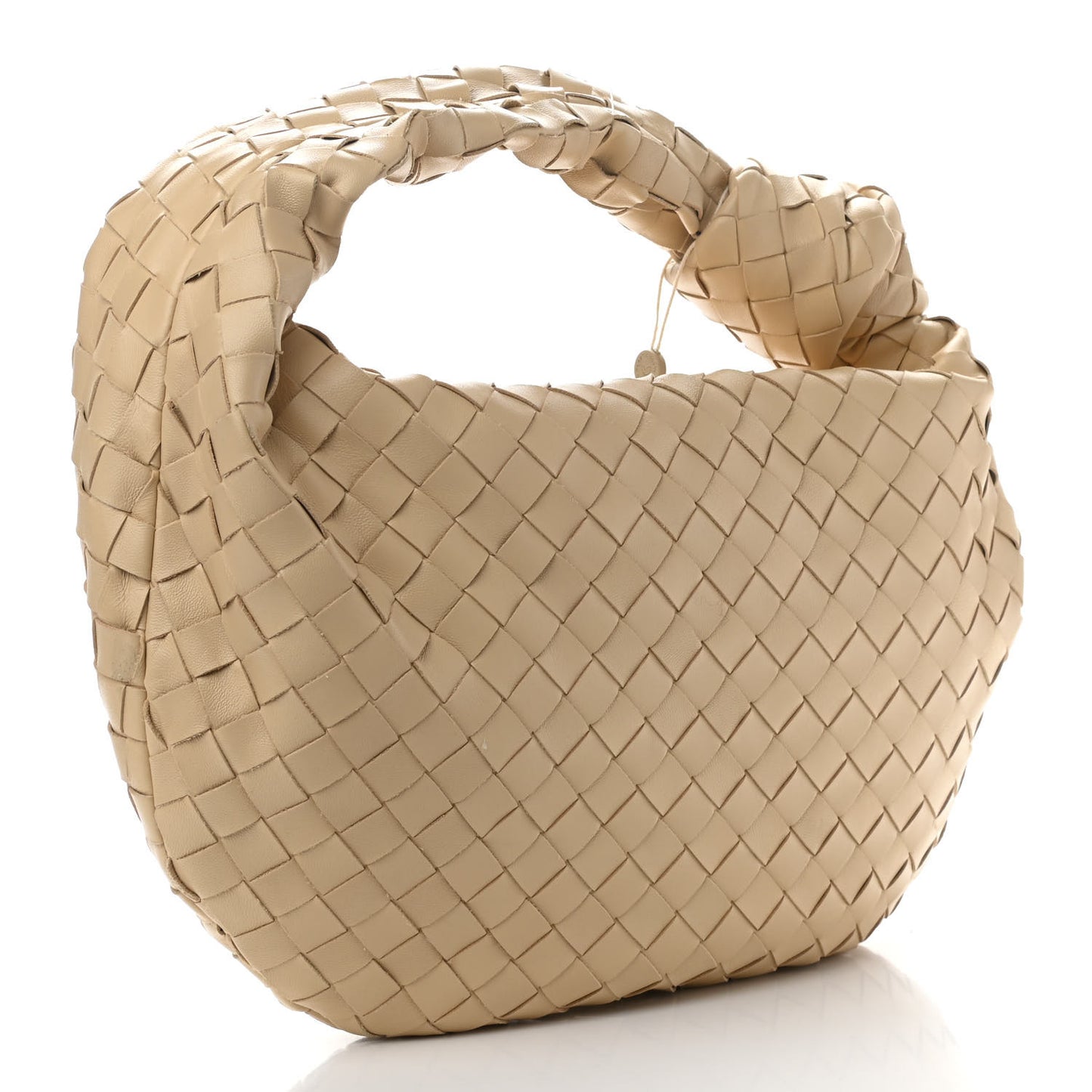Nappa Intrecciato Teen Jodie Hobo Porridge