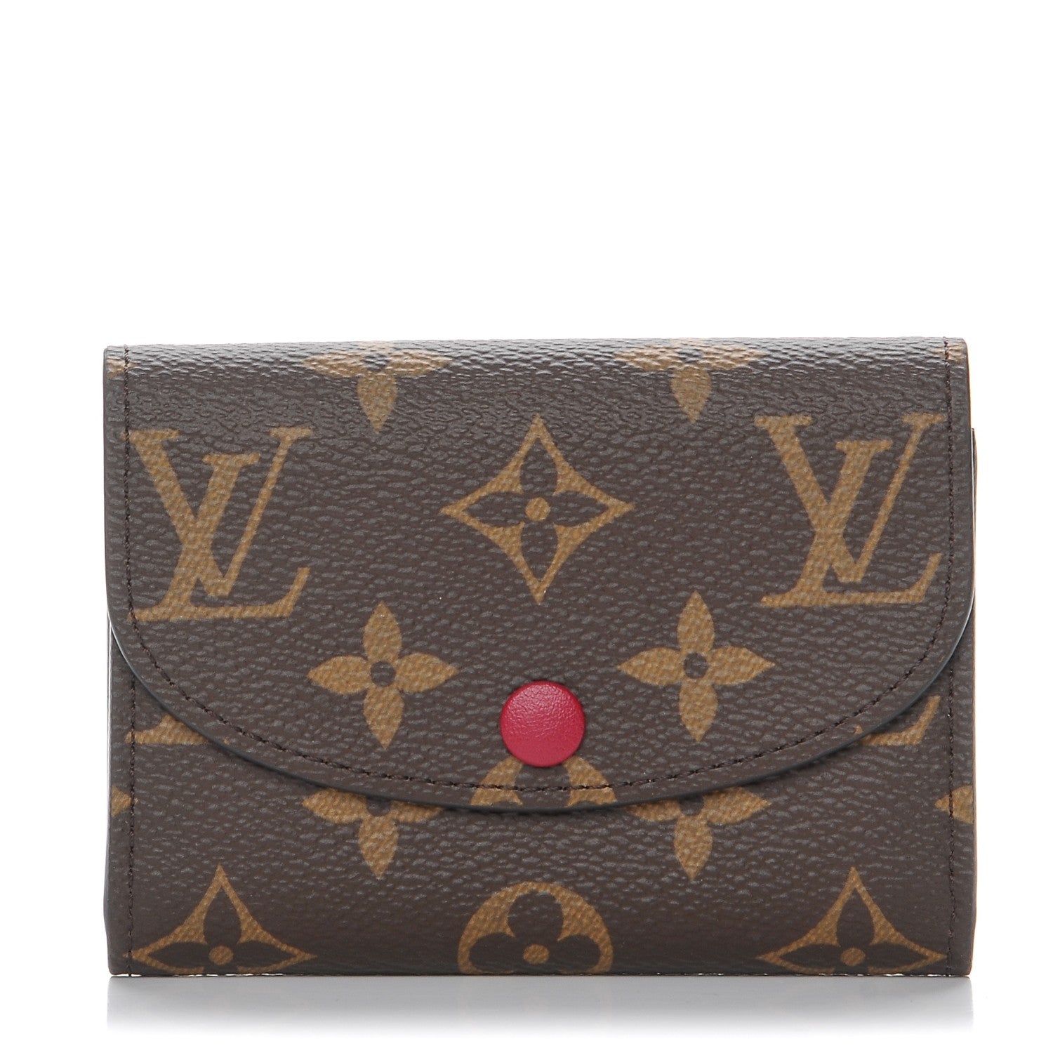 Louis Vuitton Monogram Rosalie Coin Purse Fuchsia 1 of 8