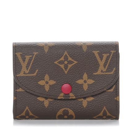Louis Vuitton Monogram Rosalie Coin Purse Fuchsia 1 of 8