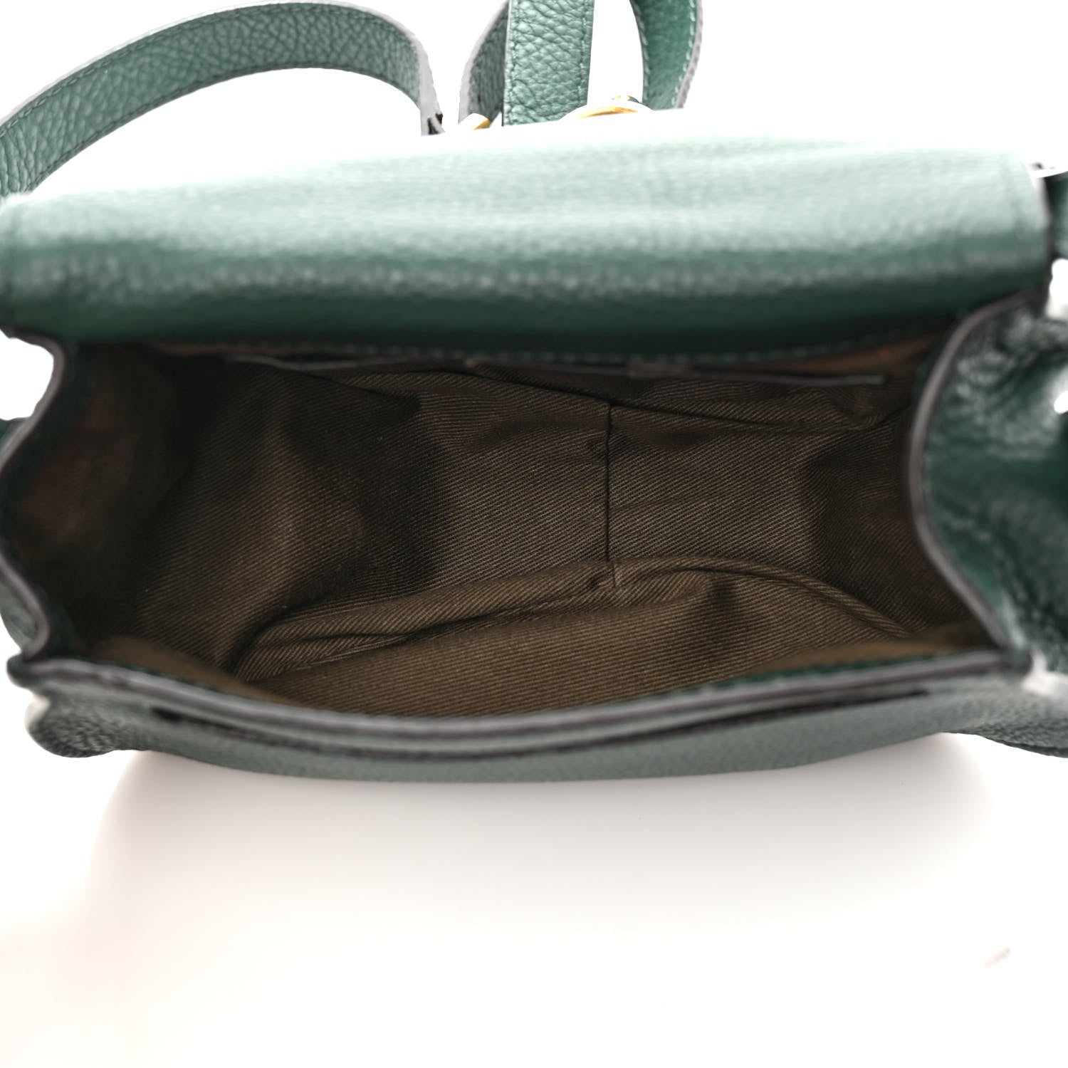 Chloe Calfskin Mini Marcie Round Crossbody Bag Rainforest 5 of 9
