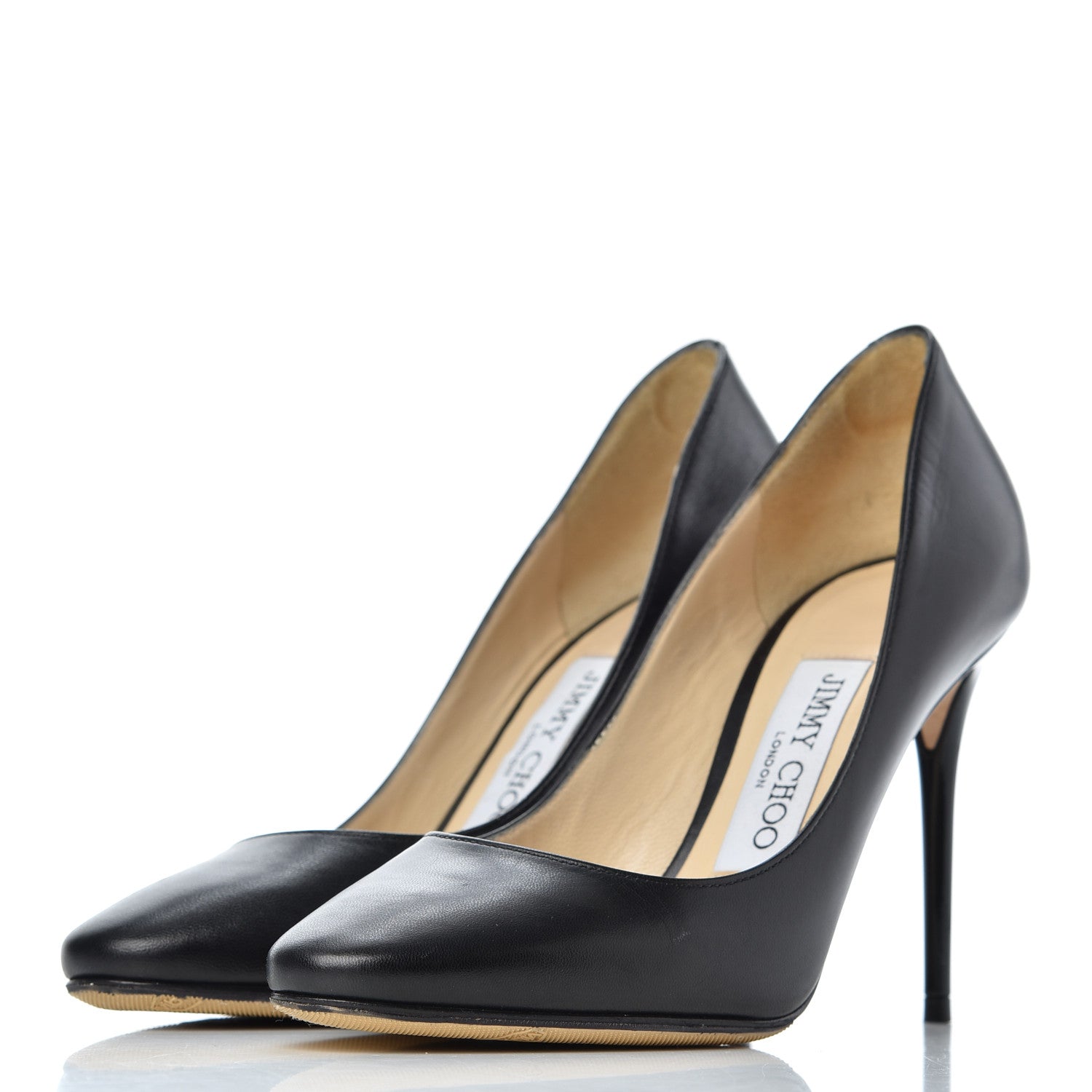 Jimmy Choo Kid Esme 100 Pumps 35 Black 3 of 18
