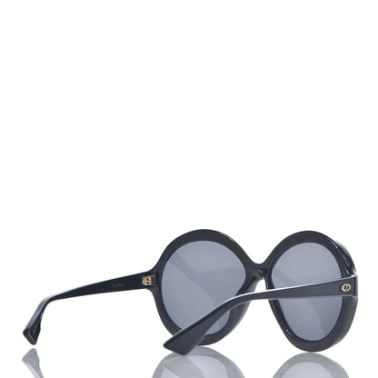 Christian Dior Acetate Bianca Sunglasses Black 4 of 8