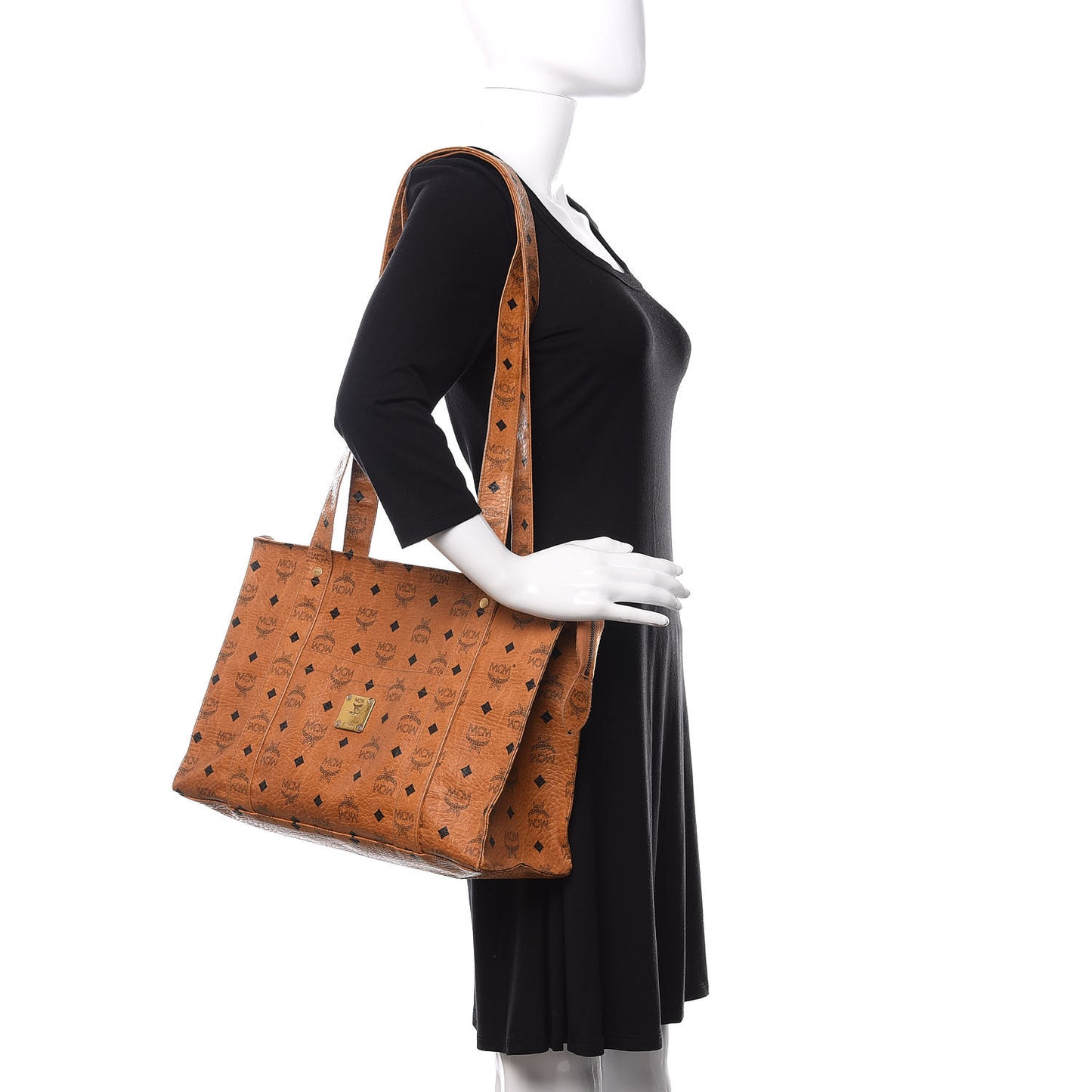 Visetos Shopper Tote Cognac