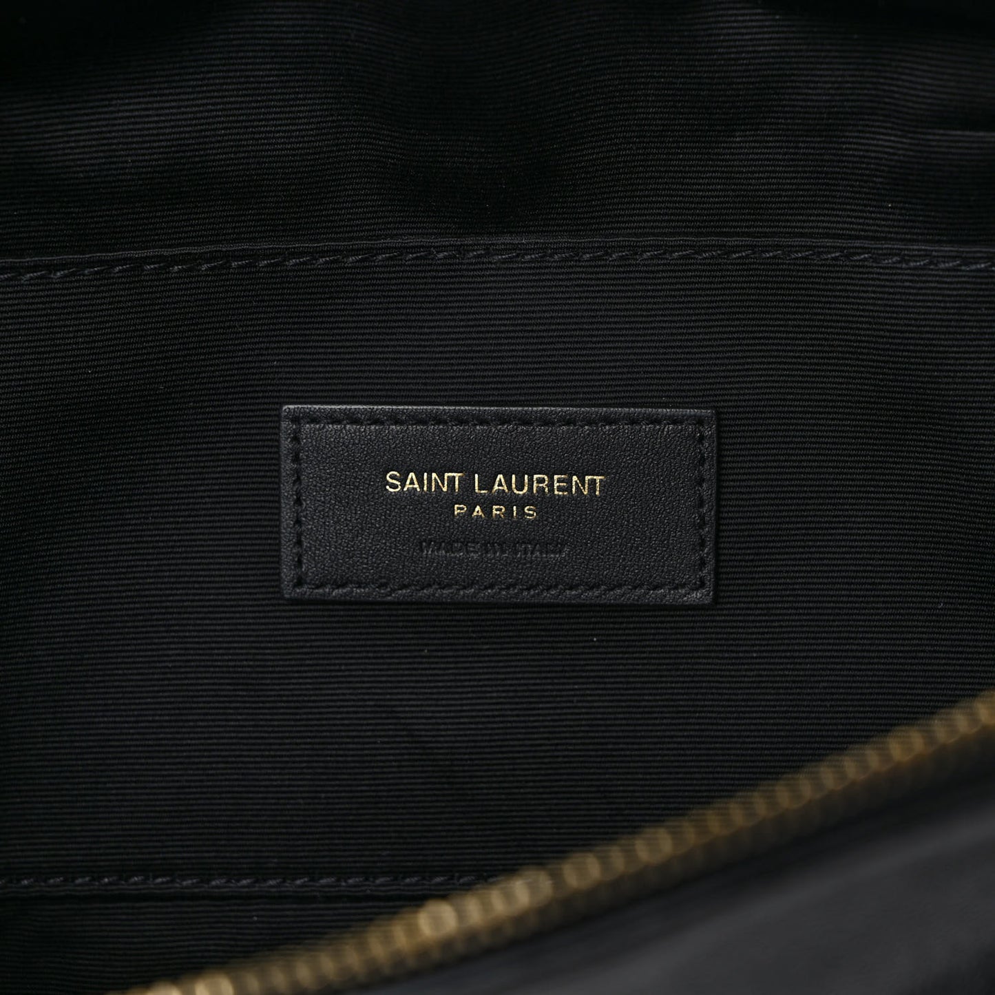 Grain De Poudre Monogram Belt Bag Black