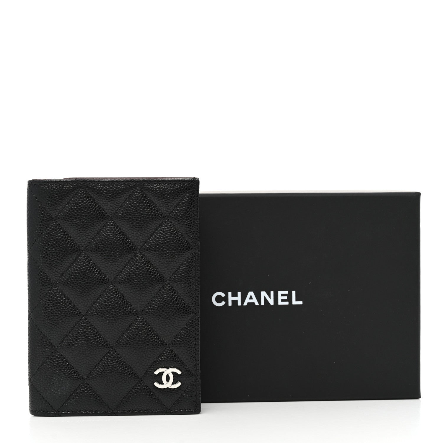 Chanel Caviar Quilted Passport Holder Black 8 of 8