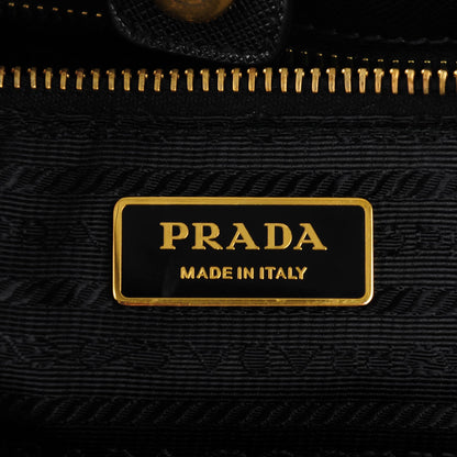 Prada Saffiano Lux Large Tote Nero Black 6 of 8