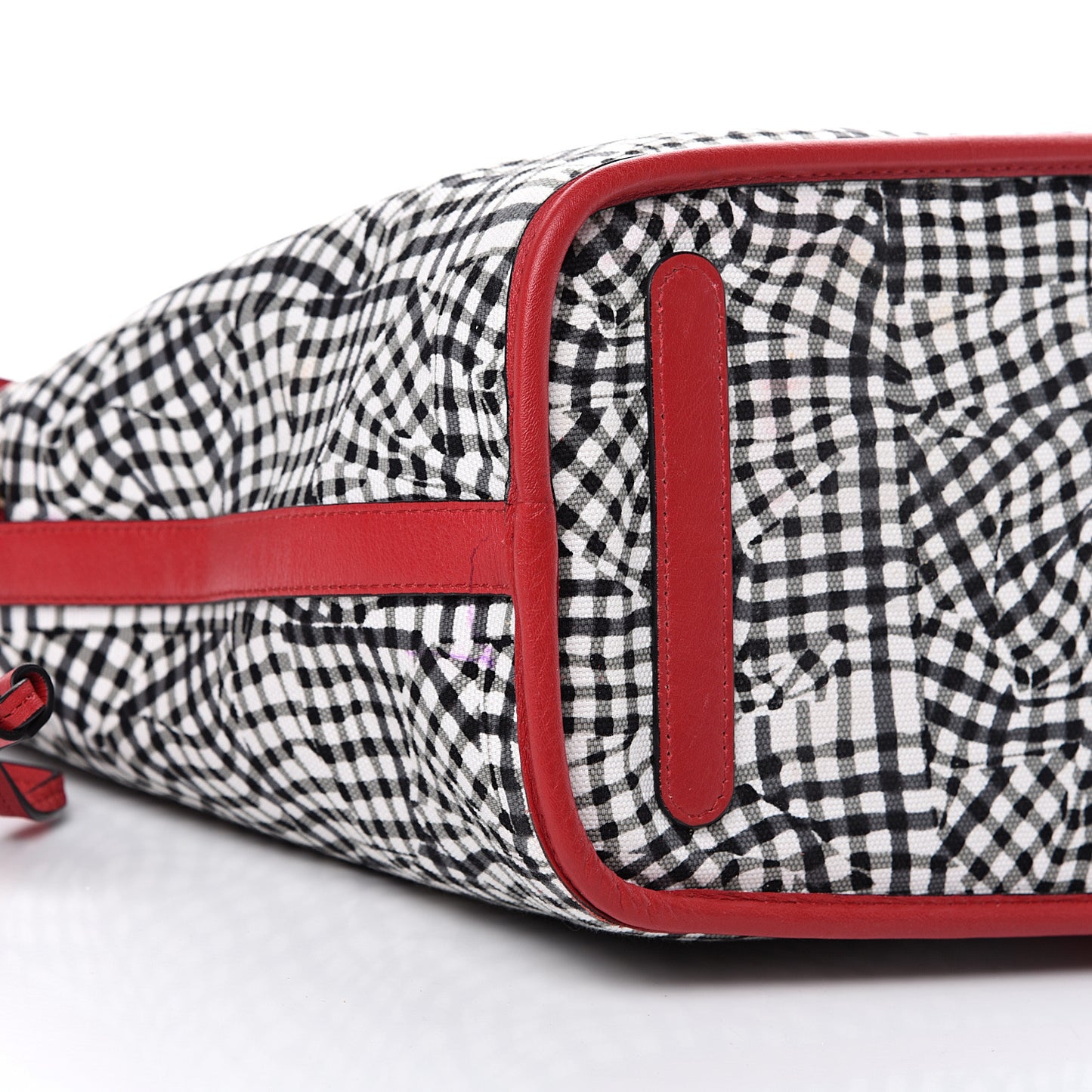 Visetos Medium Liz Reversible Shopper Tote Ruby Red