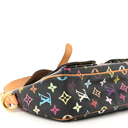 Louis Vuitton Monogram Multicolor Lodge PM Black 8 of 9
