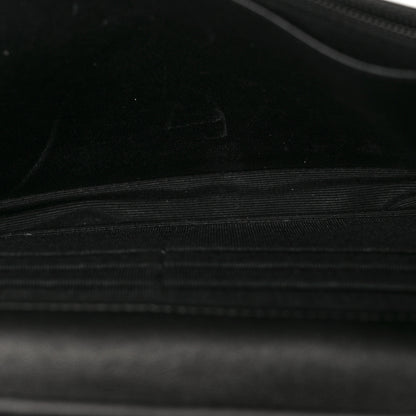 Chanel Patent Quilted Wallet On Chain WOC Black 12 of 12