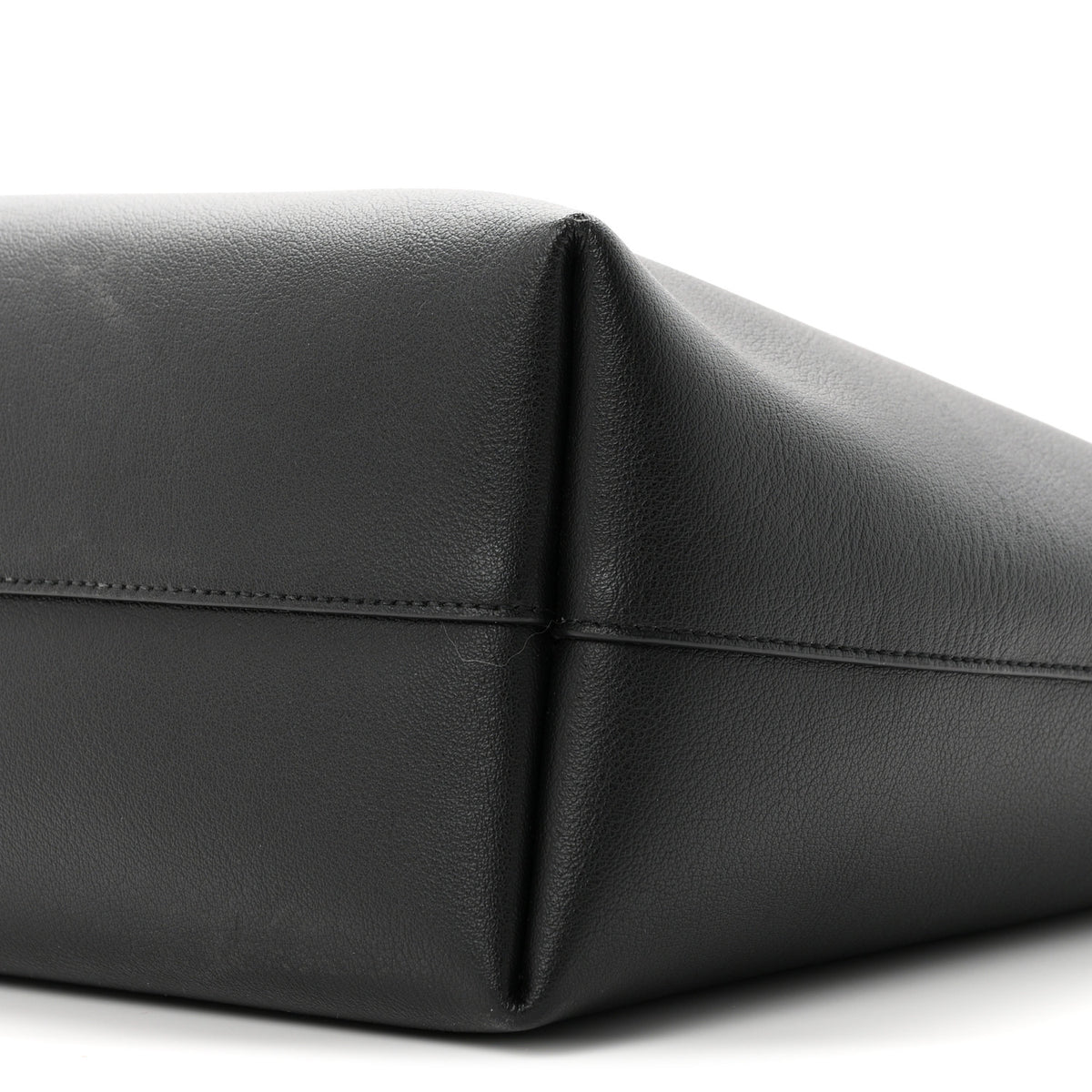 Saint Laurent Calfskin Large Shopping Tote Black 11 of 11
