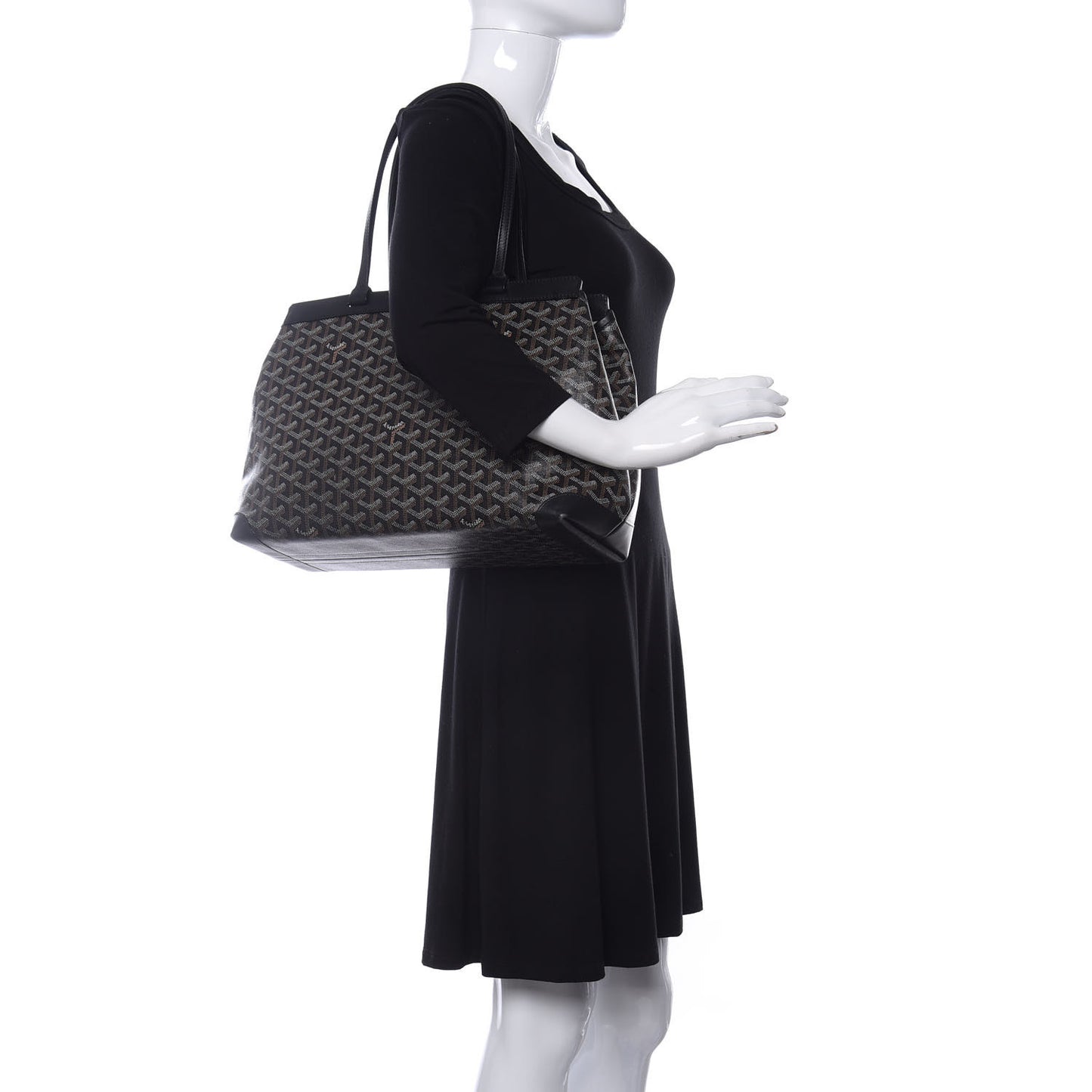 Goyardine Bellechasse PM Black