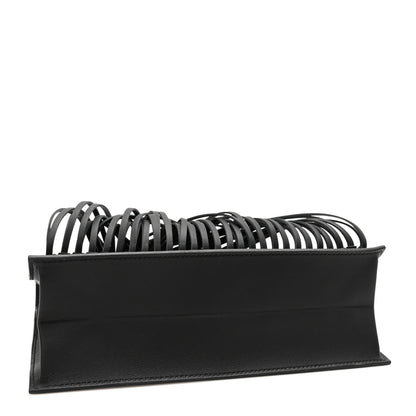 Hermes Swift Kelly Danse Anate Fringed Belt Bag Black 4 of 10